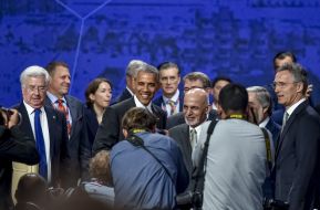 Barak Obama and Ashraf Ghani