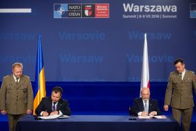 Stepan Poltorak and Antoni Macierewicz