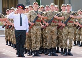 The ceremony of taking the oath