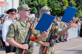 The ceremony of taking the oath