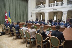 Meeting of Vladimir Groisman with Justin Trudeau