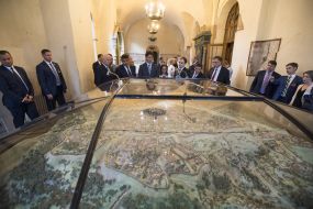 Vladimir Groisman with Justin Trudeau