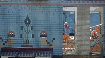 Reconstruction of kindergarten