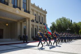 Petr Poroshenko and Ilham Aliyev