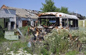 Разрушения в зоне АТО