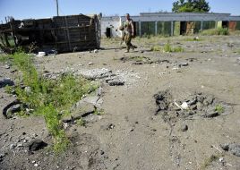 Разрушения в зоне АТО