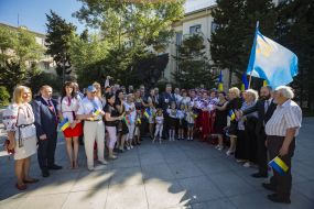 Petr Poroshenko met with the Ukrainian Diaspora