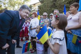 Petr Poroshenko met with the Ukrainian Diaspora