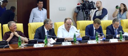 Miron Markevich, Semen Altman, Artem Frankov and Sergey Mokhnyk
