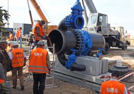 Repair of water main