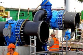 Repair of water main