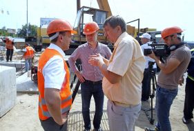 Petro Panteleev, Dmytro Novytsky and Volodymyr Daragan