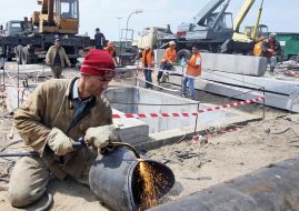 Repair of water main