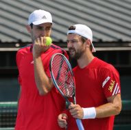 Jurgen Melzer and Philipp Oswald