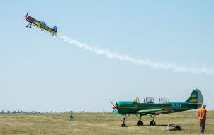 Demonstration flights of aircraft
