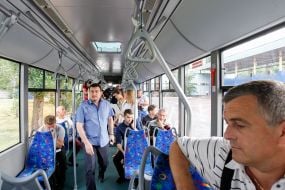 Презентация нового городского автобуса