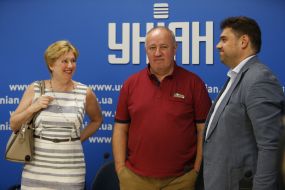 Natalia Novak, Viktor Chumak and Vladimir Kozlenko