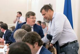 Boris Filatov and Pavlo Rozenko