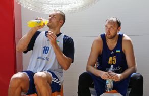 Coaching the Ukrainian national team in basketball