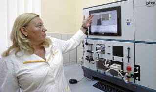 Presentation of biomonitoring system of river water