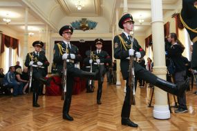 Церемония прощания с командиром 51-й бригады Павлом Пивоваренко