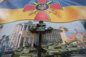 Церемонія прощання з командиром 51-ї бригади Павлом Пивоваренком