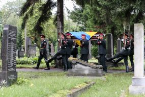 Церемонія прощання з командиром 51-ї бригади Павлом Пивоваренком