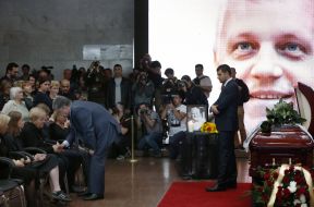 Petro Poroshenko, Alyona Prytula and Ludmila Sheremet