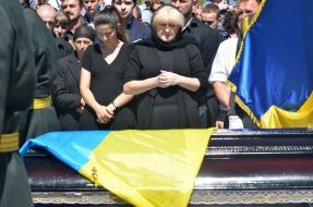 Farewell ceremony with Aleksandr Shvets