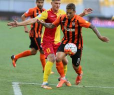 Игровой момент матча