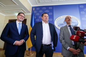 Pavel Vugelman, Boris Filatov and Alexei Reznikov