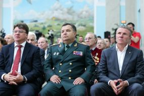 Sergey Bubka,Stepan Poltorak and Igor Zhdanov