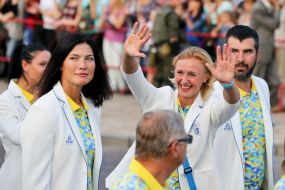 Parting ceremony of the Olympic team of Ukraine