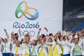 Parting ceremony of the Olympic team of Ukraine