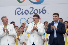 Sergii Bubka, Igor Zhdanov and Volodymyr Groisman