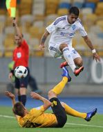 Playing moment of match