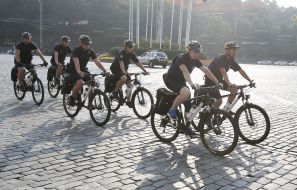 Bike Patrol on Khreshchatyk