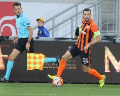 Игровой момент матча матча