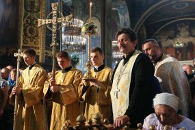 The service on the occasion of the Day of the Baptism of Russia - Ukraine