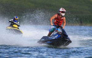 Competitions on aquabike
