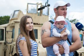 Celebrations on the occasion of the Day of a highly mobile airborne troops