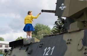 Celebrations on the occasion of the Day of a highly mobile airborne troops