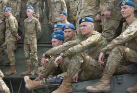 Celebrations on the occasion of the Day of a highly mobile airborne troops