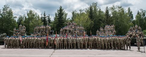 Celebrations on the occasion of the Day of a highly mobile airborne troops