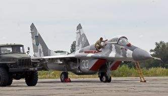 The MiG-29 plane