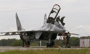 The MiG-29 plane
