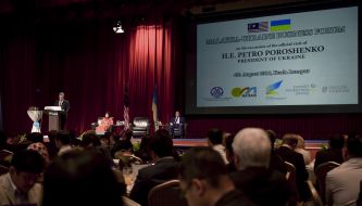 Petr Poroshenko on the Ukrainian-Malaysian business foru