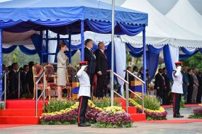 Petr Poroshenko and Najib Razak