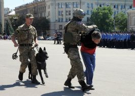 Demonstrations of police special forces "Kord"