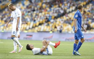 Playing moment of match